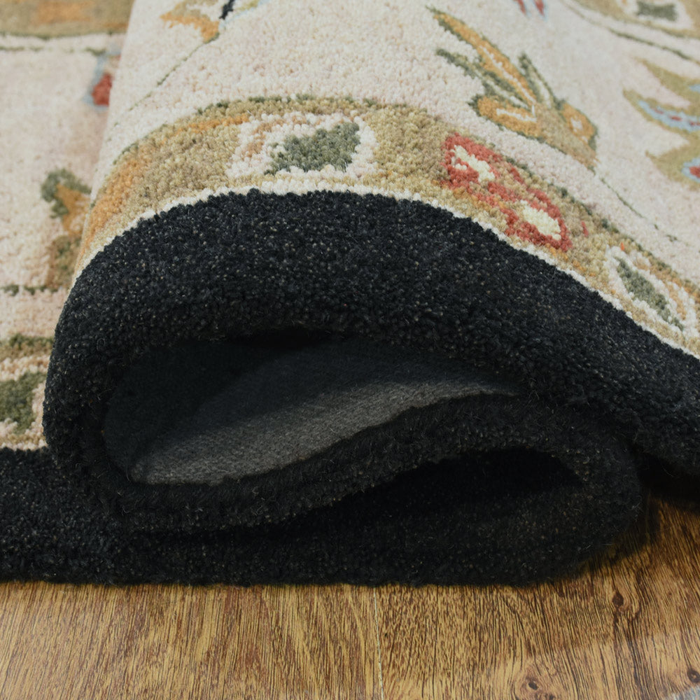 Heritage Hand Tufted Wool Oriental Floral Rug