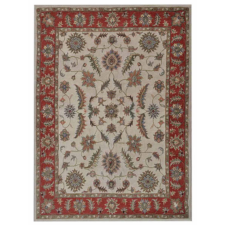 Heritage Hand Tufted Wool Oriental Floral Rug