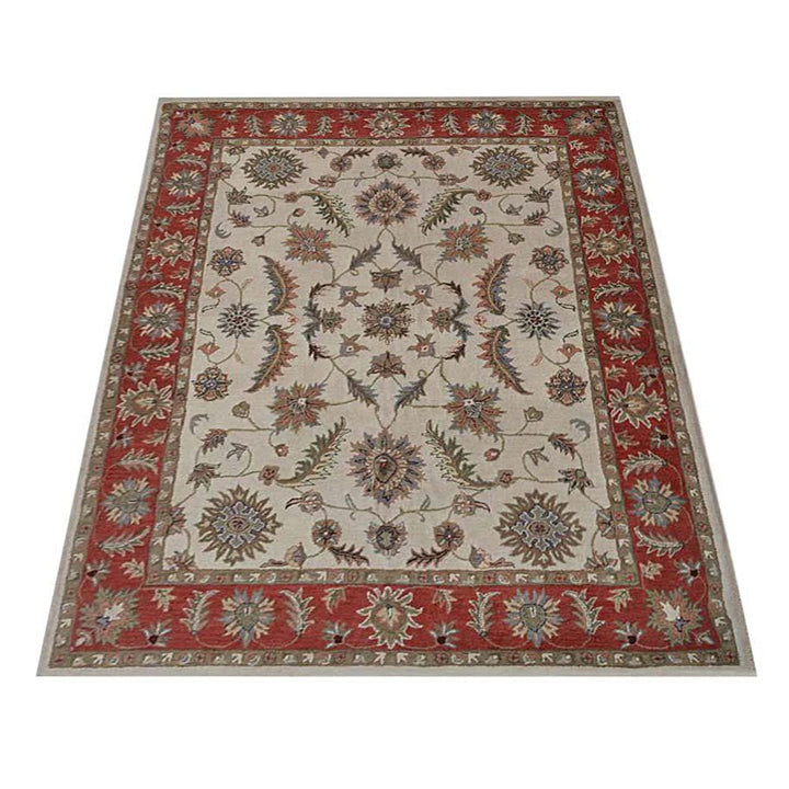 Heritage Hand Tufted Wool Oriental Floral Rug