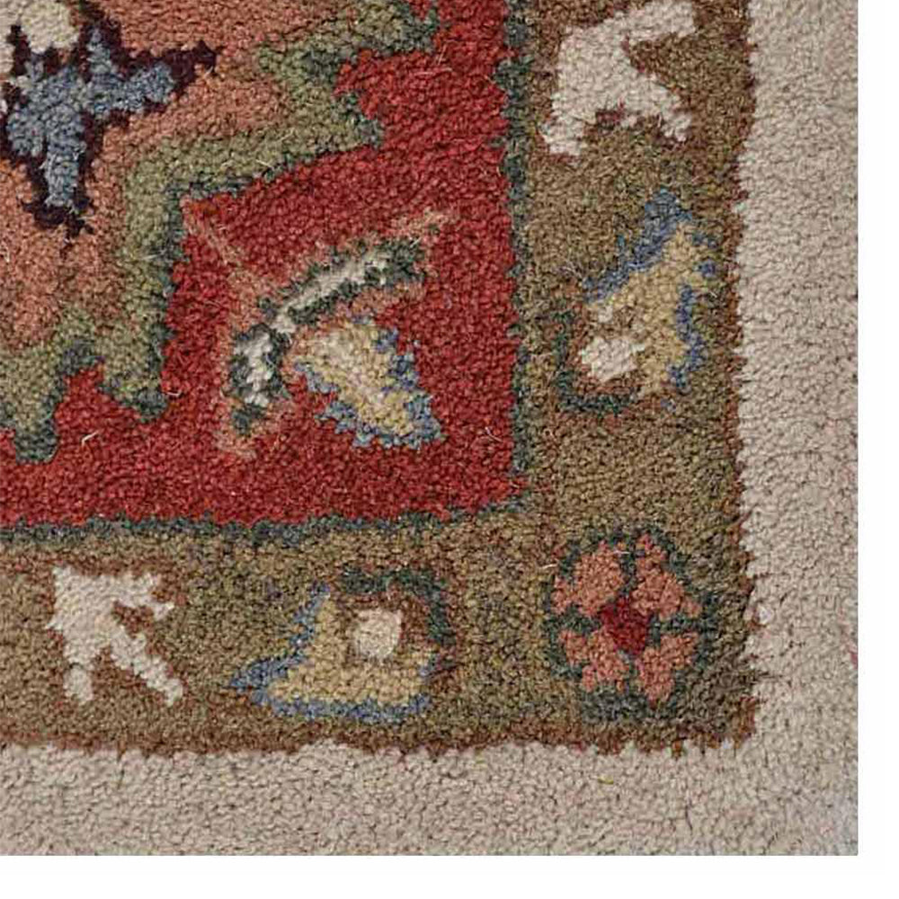 Heritage Hand Tufted Wool Oriental Floral Rug