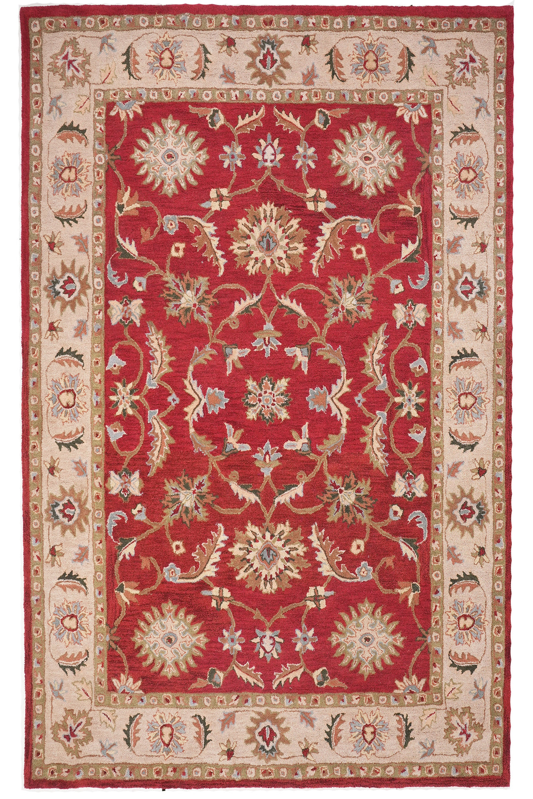 Heritage Hand Tufted Wool Oriental Floral Rug
