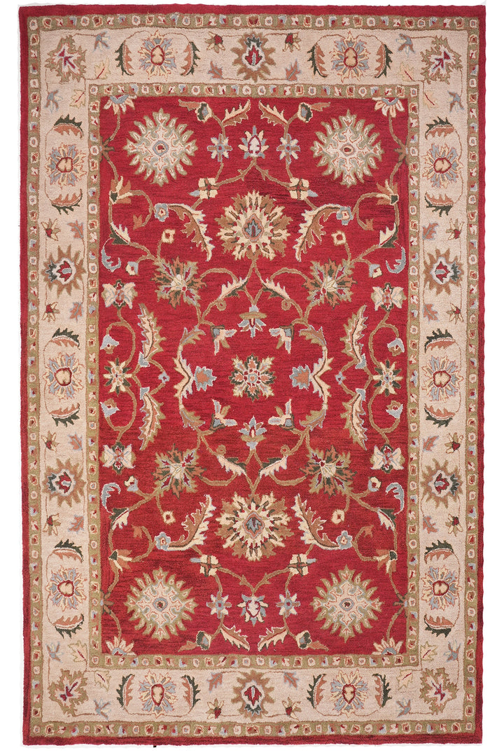 Heritage Hand Tufted Wool Oriental Floral Rug