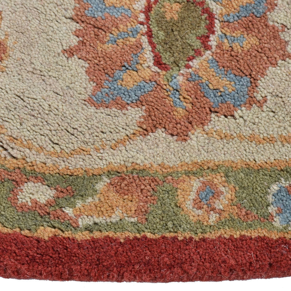 Heritage Hand Tufted Wool Oriental Floral Rug