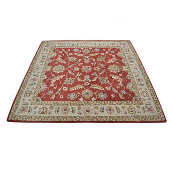 Heritage Hand Tufted Wool Oriental Floral Rug