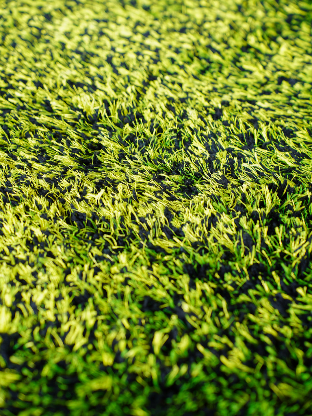 Hand Tufted Shag Green Polyester Solid Rug