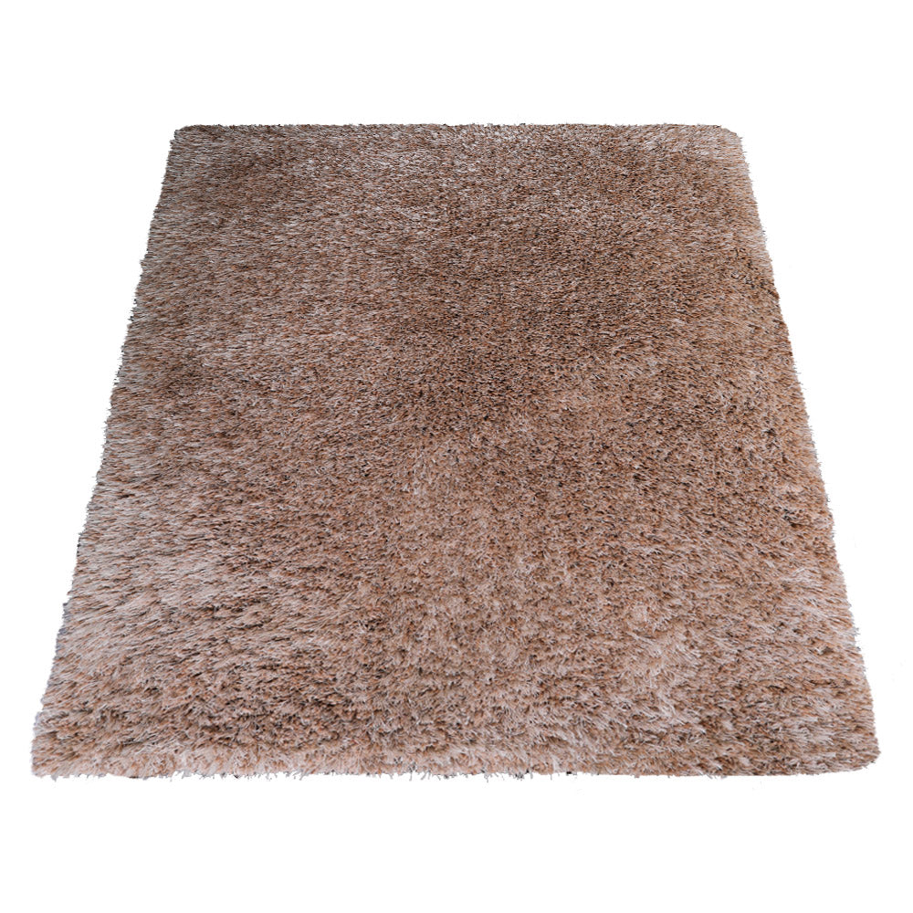 Plush Hand Tufted Shag Rug in Polyester – Solid Design