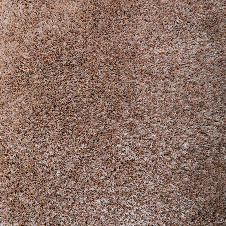 Plush Hand Tufted Shag Rug in Polyester – Solid Design
