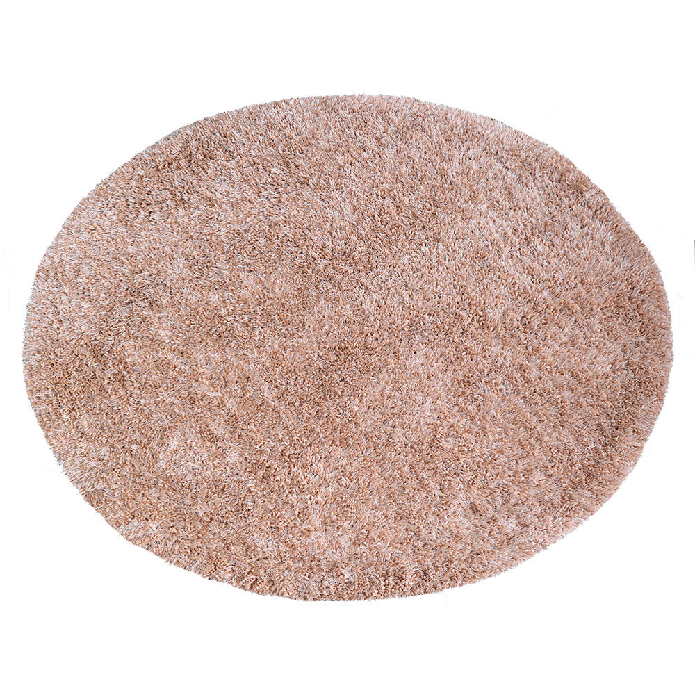 Plush Hand Tufted Shag Rug in Polyester – Solid Design