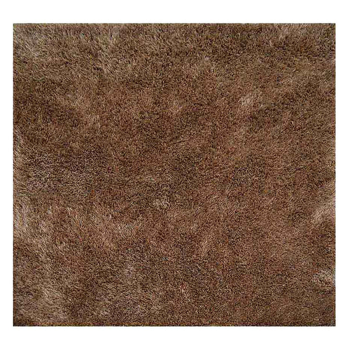 Plush Hand Tufted Shag Rug in Polyester – Solid Design