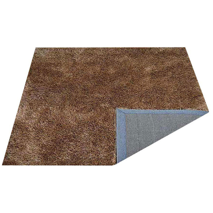 Plush Hand Tufted Shag Rug in Polyester – Solid Design