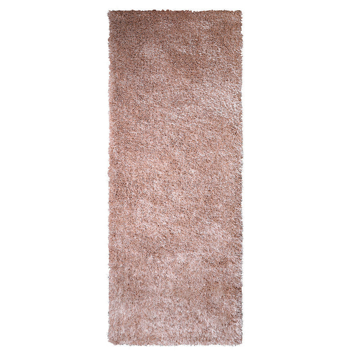 Plush Hand Tufted Shag Rug in Polyester – Solid Design