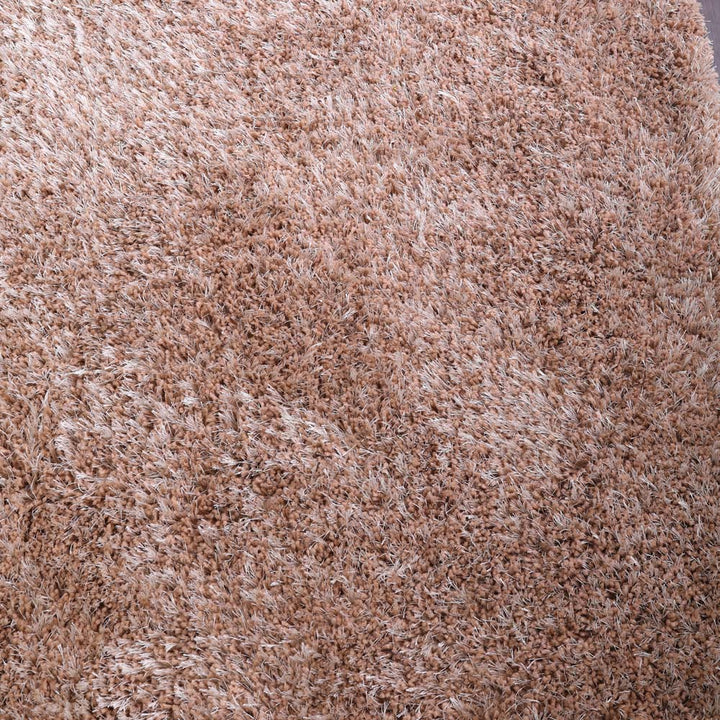Plush Hand Tufted Shag Rug in Polyester – Solid Design