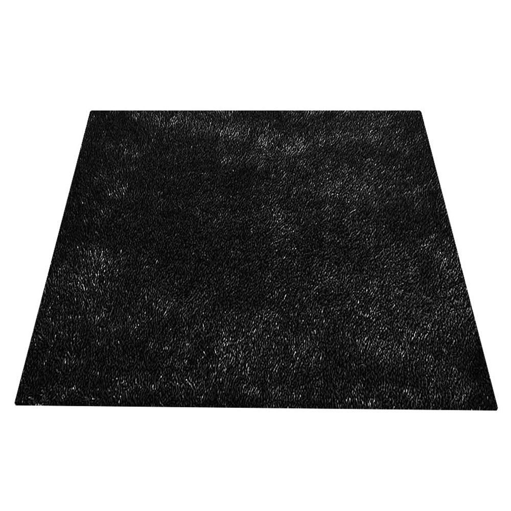 Plush Hand Tufted Shag Rug in Polyester – Solid Design