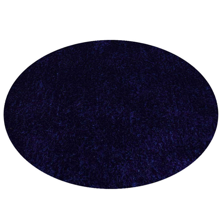 Plush Hand Tufted Shag Rug in Polyester – Solid Design