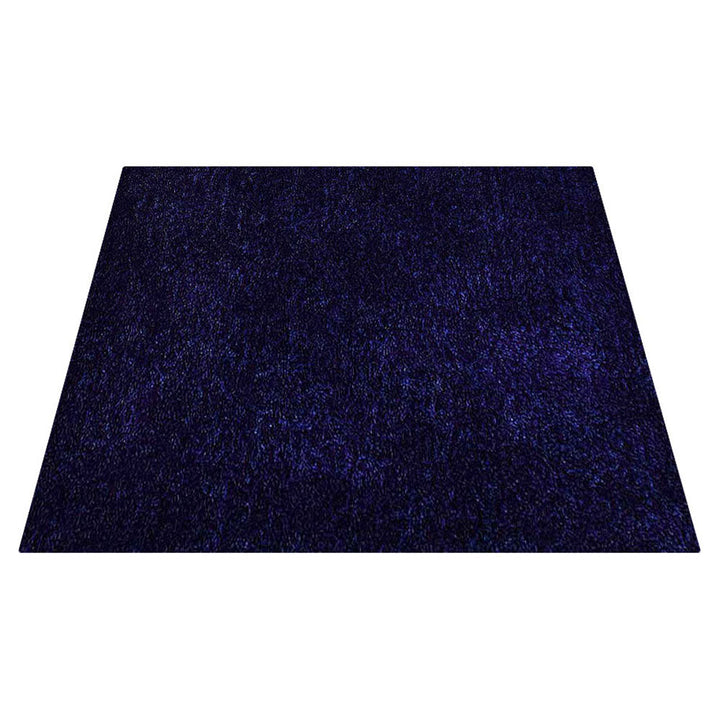 Plush Hand Tufted Shag Rug in Polyester – Solid Design