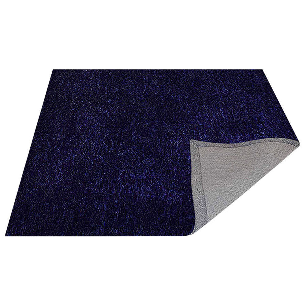 Plush Hand Tufted Shag Rug in Polyester – Solid Design