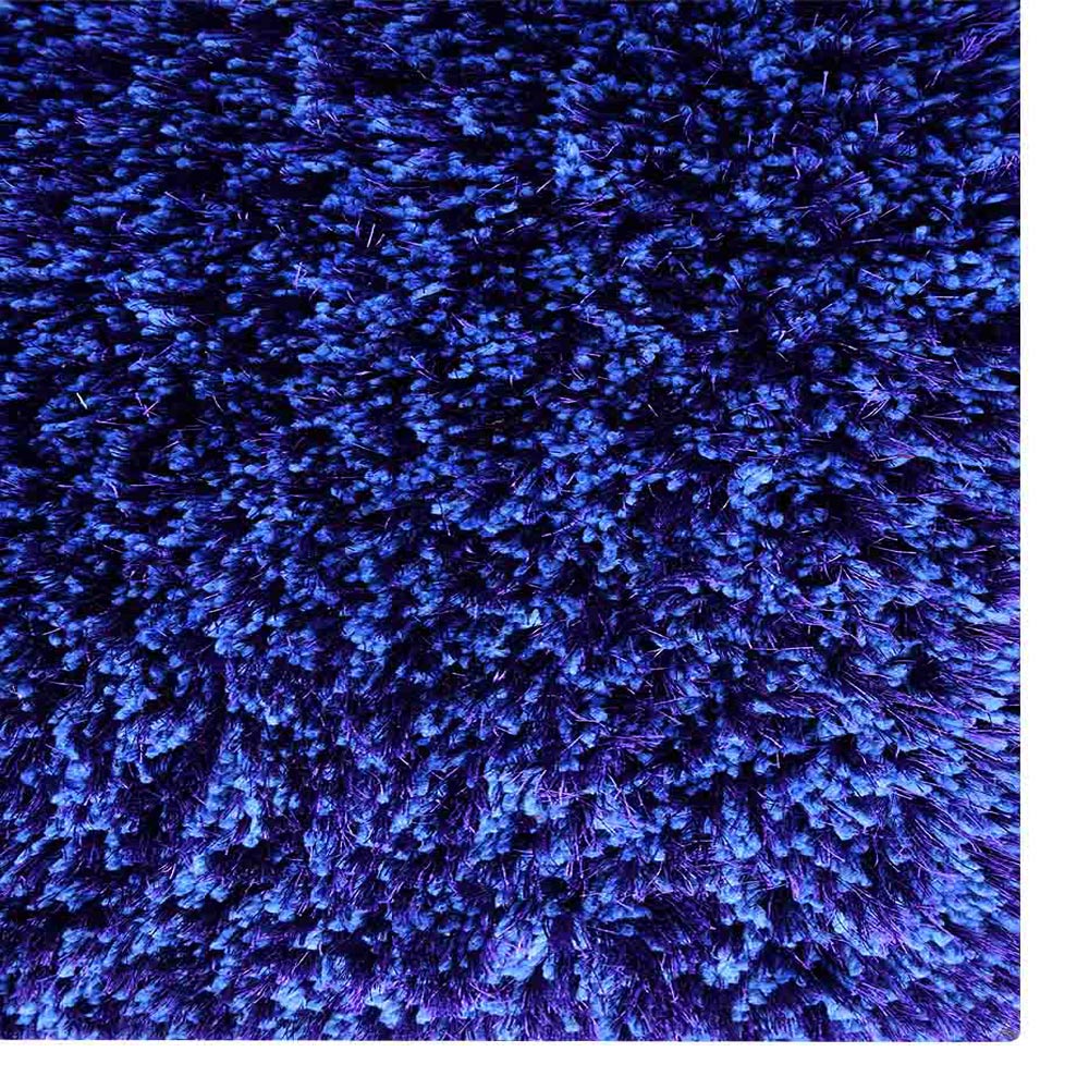 Plush Hand Tufted Shag Rug in Polyester – Solid Design