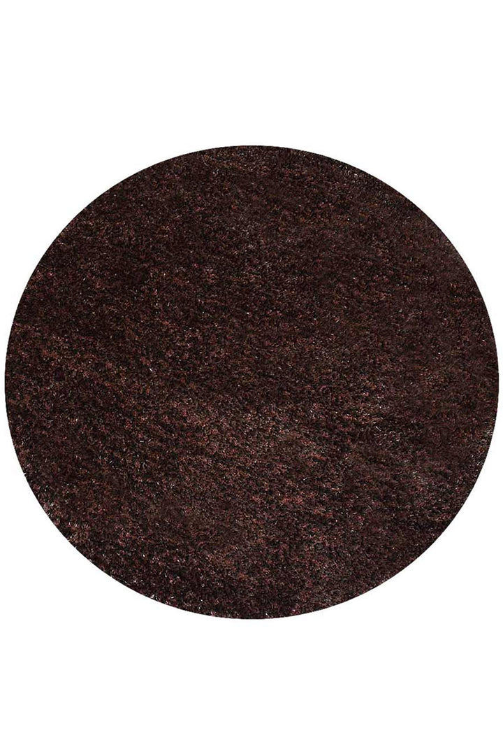 Plush Hand Tufted Shag Rug in Polyester – Solid Design