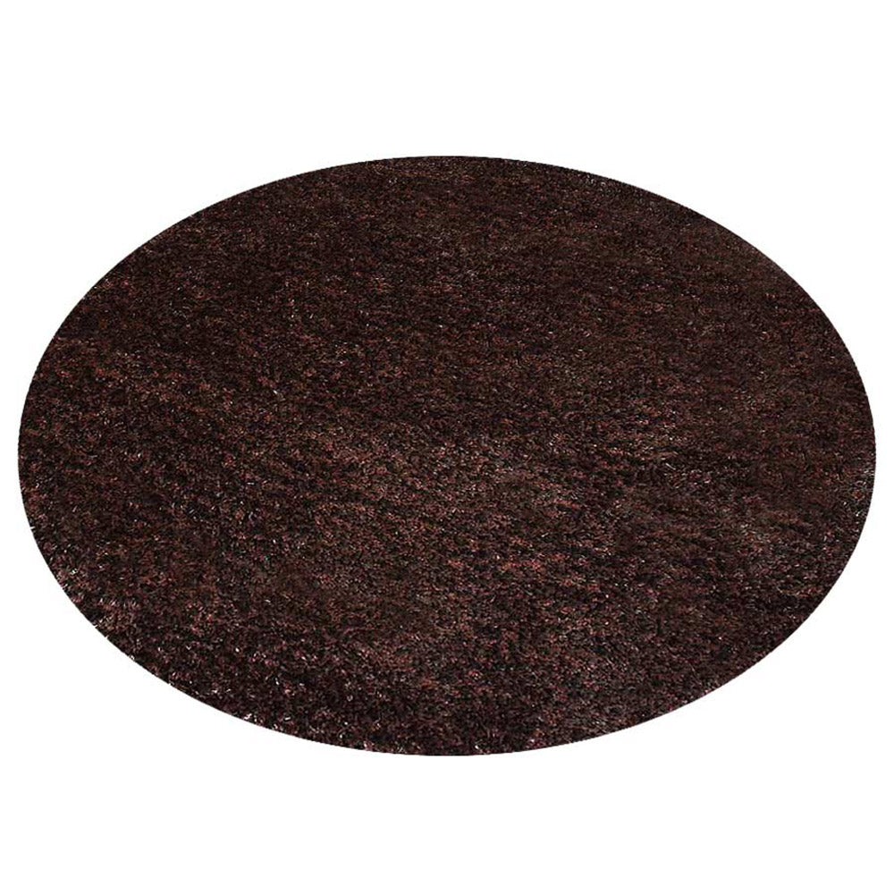 Plush Hand Tufted Shag Rug in Polyester – Solid Design