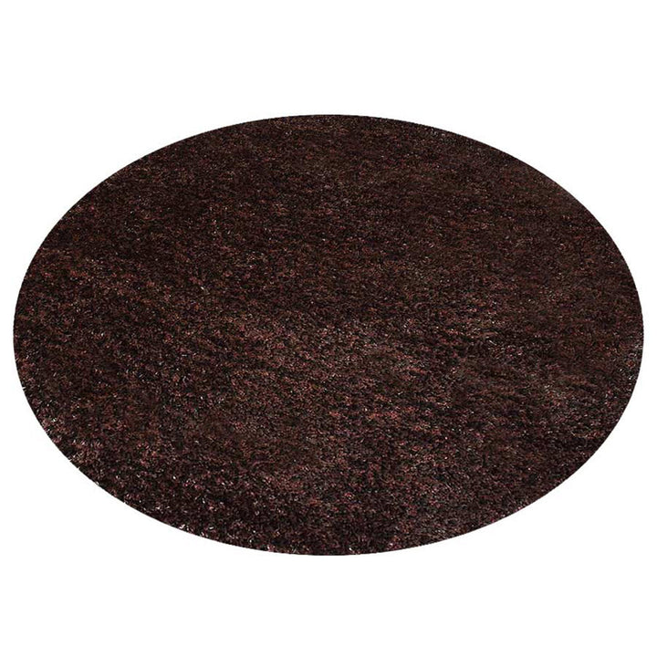 Plush Hand Tufted Shag Rug in Polyester – Solid Design