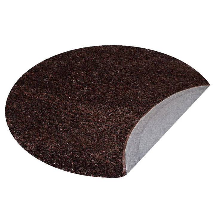 Plush Hand Tufted Shag Rug in Polyester – Solid Design