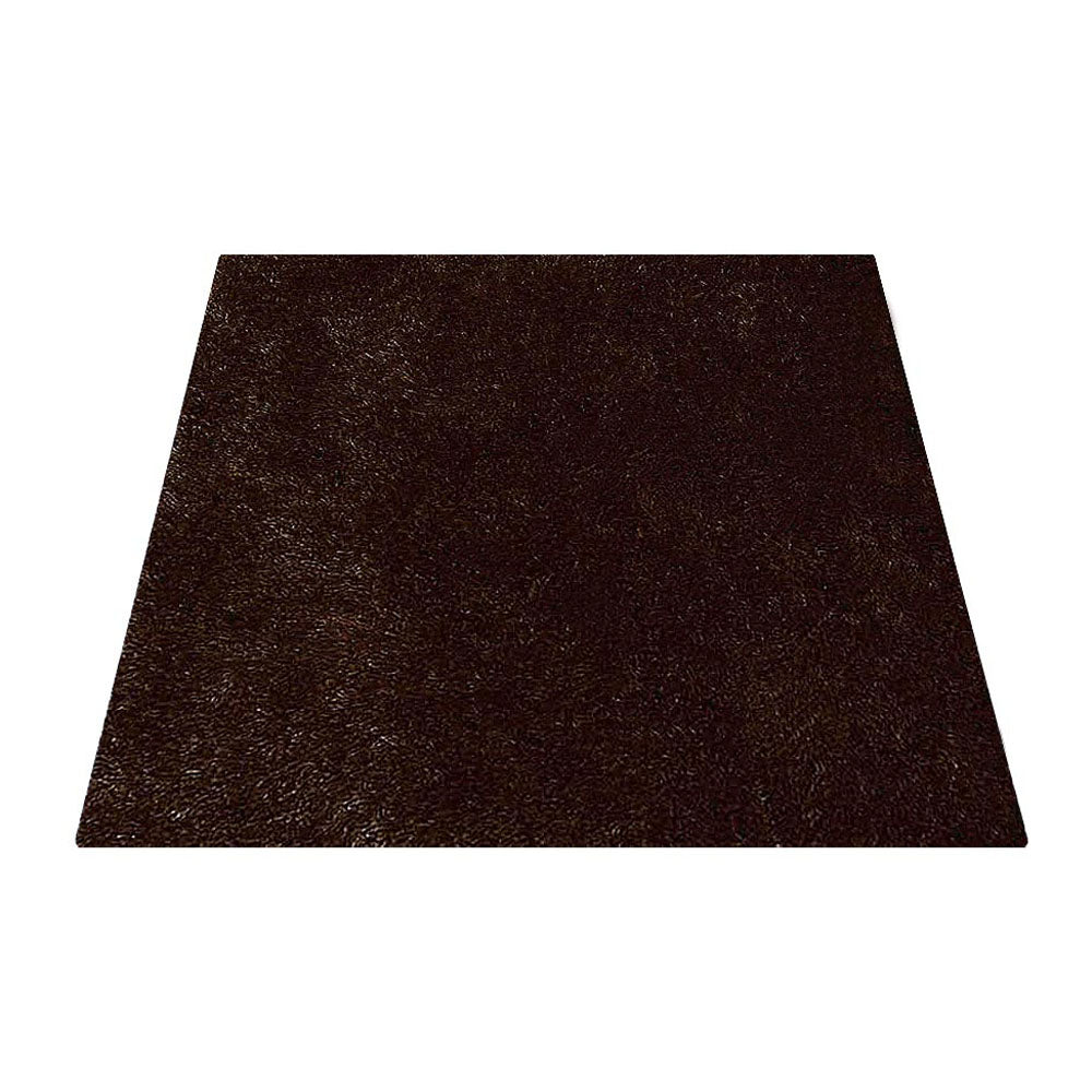 Plush Hand Tufted Shag Rug in Polyester – Solid Design