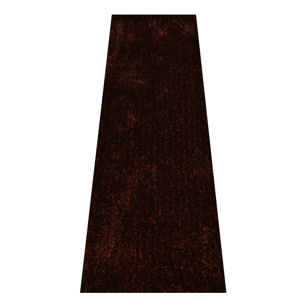Plush Hand Tufted Shag Rug in Polyester – Solid Design