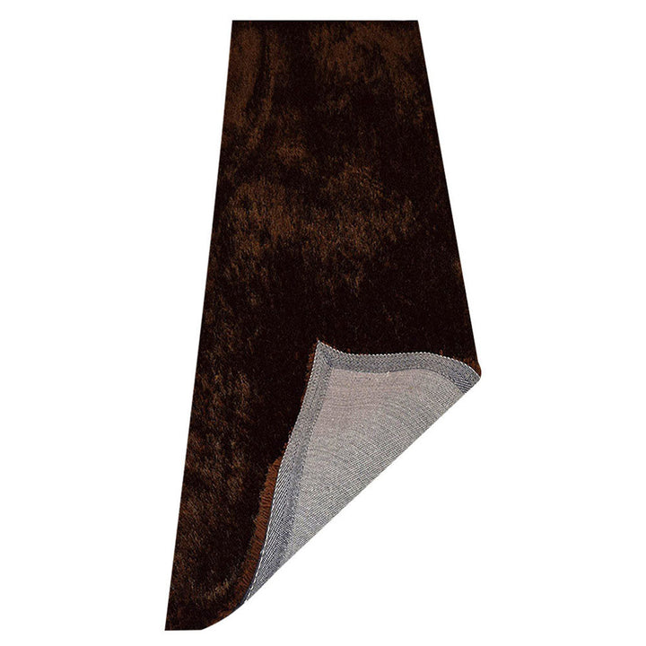 Plush Hand Tufted Shag Rug in Polyester – Solid Design