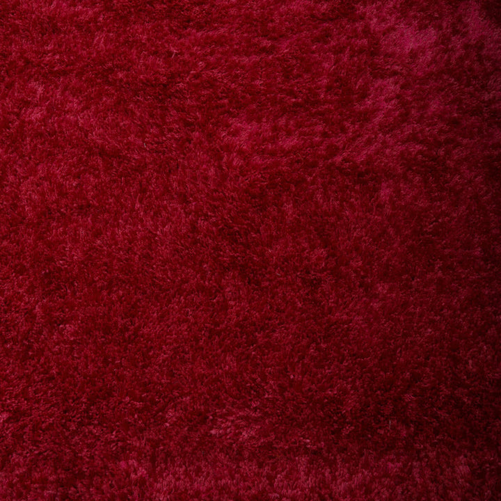 Plush Hand Tufted Shag Rug in Polyester – Solid Design