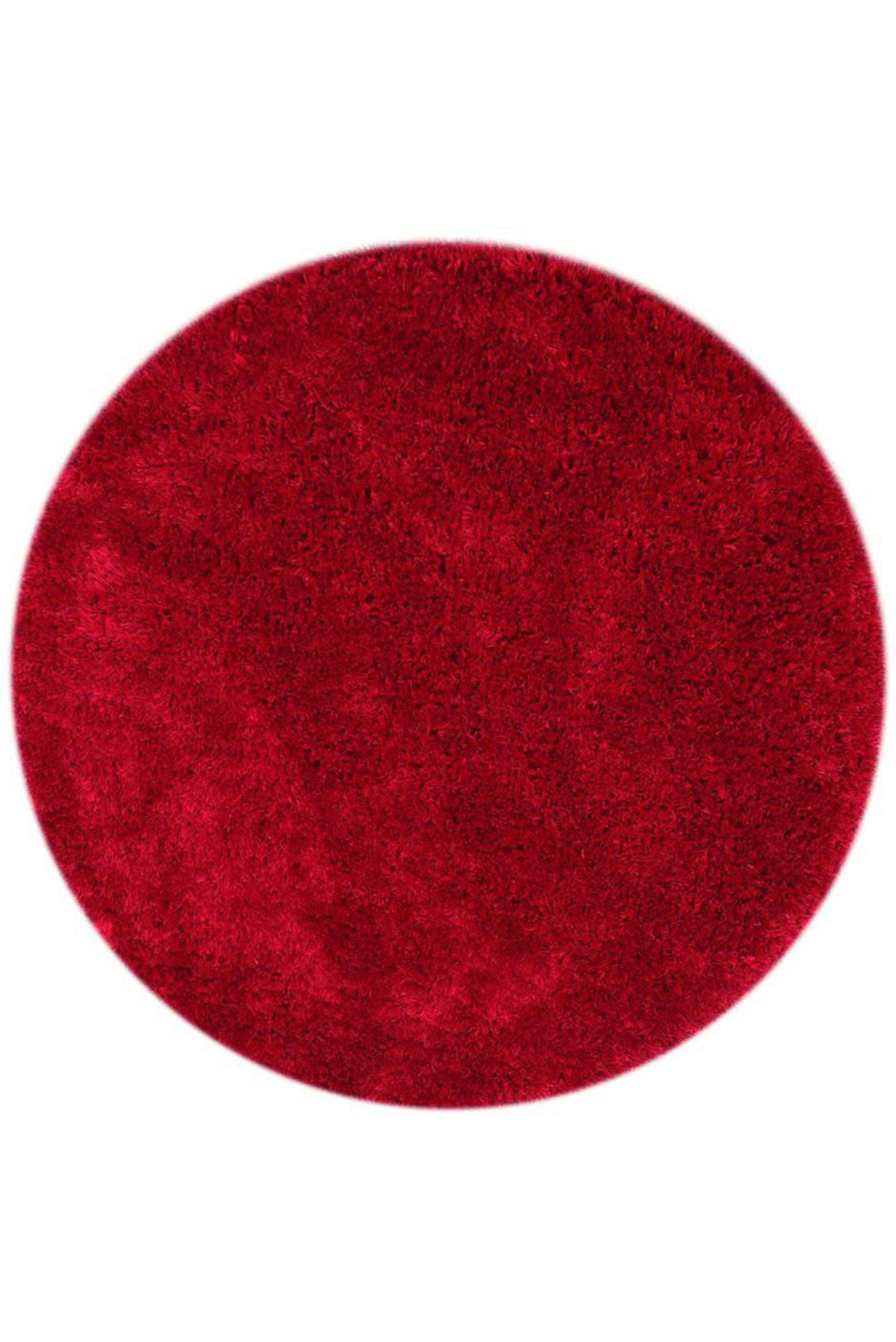 Plush Hand Tufted Shag Rug in Polyester – Solid Design