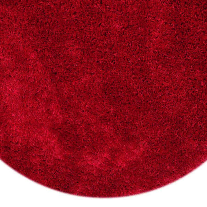 Plush Hand Tufted Shag Rug in Polyester – Solid Design