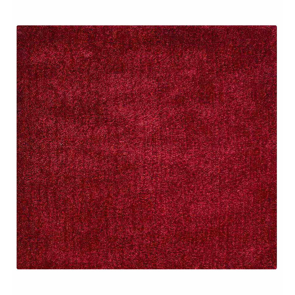 Plush Hand Tufted Shag Rug in Polyester – Solid Design