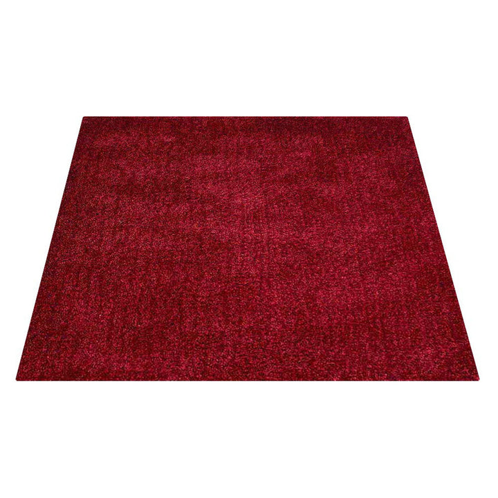Plush Hand Tufted Shag Rug in Polyester – Solid Design