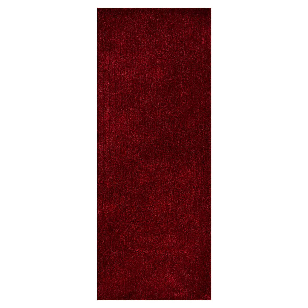 Plush Hand Tufted Shag Rug in Polyester – Solid Design