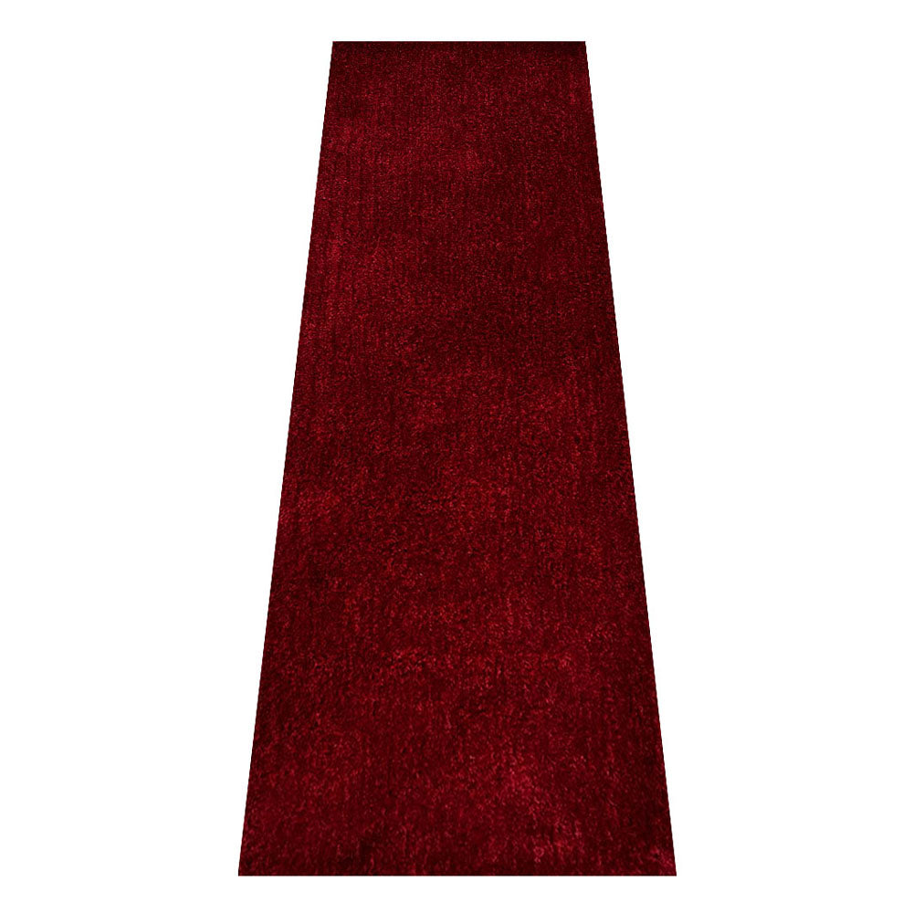 Plush Hand Tufted Shag Rug in Polyester – Solid Design
