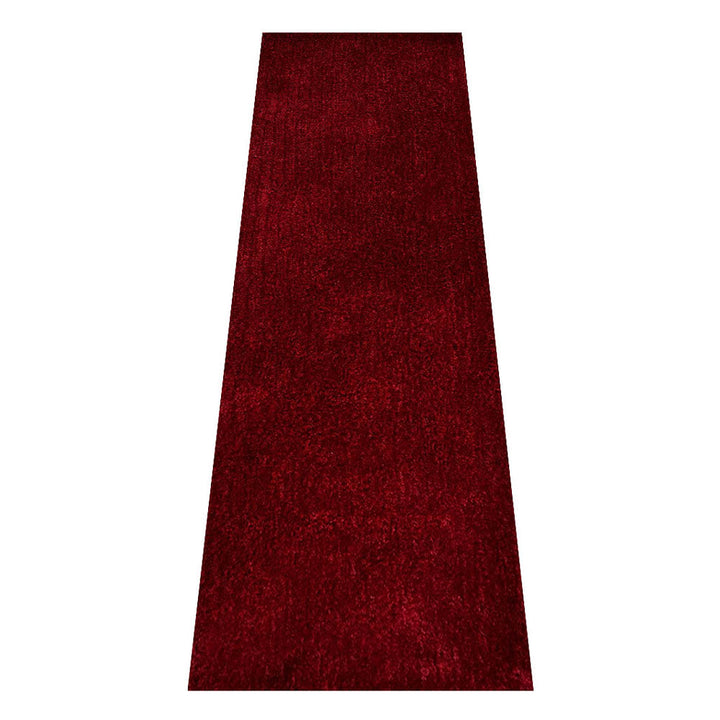 Plush Hand Tufted Shag Rug in Polyester – Solid Design