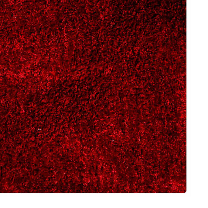 Plush Hand Tufted Shag Rug in Polyester – Solid Design