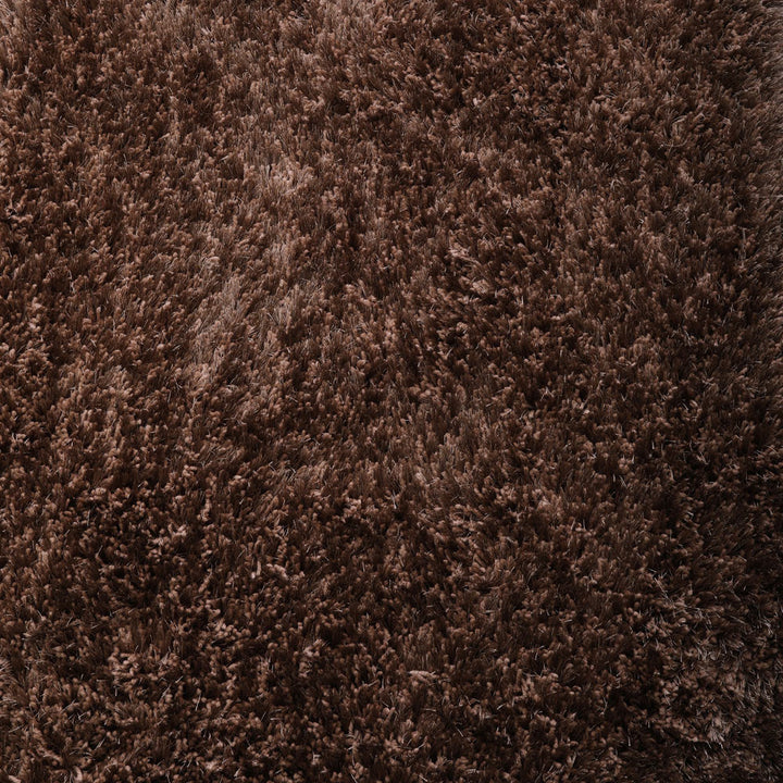 Plush Hand Tufted Shag Rug in Polyester – Solid Design