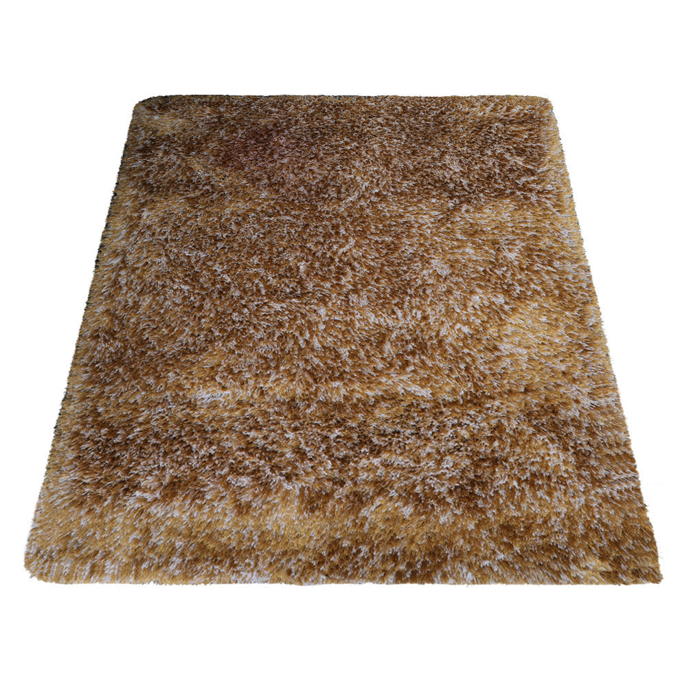Plush Hand Tufted Shag Rug in Polyester – Solid Design