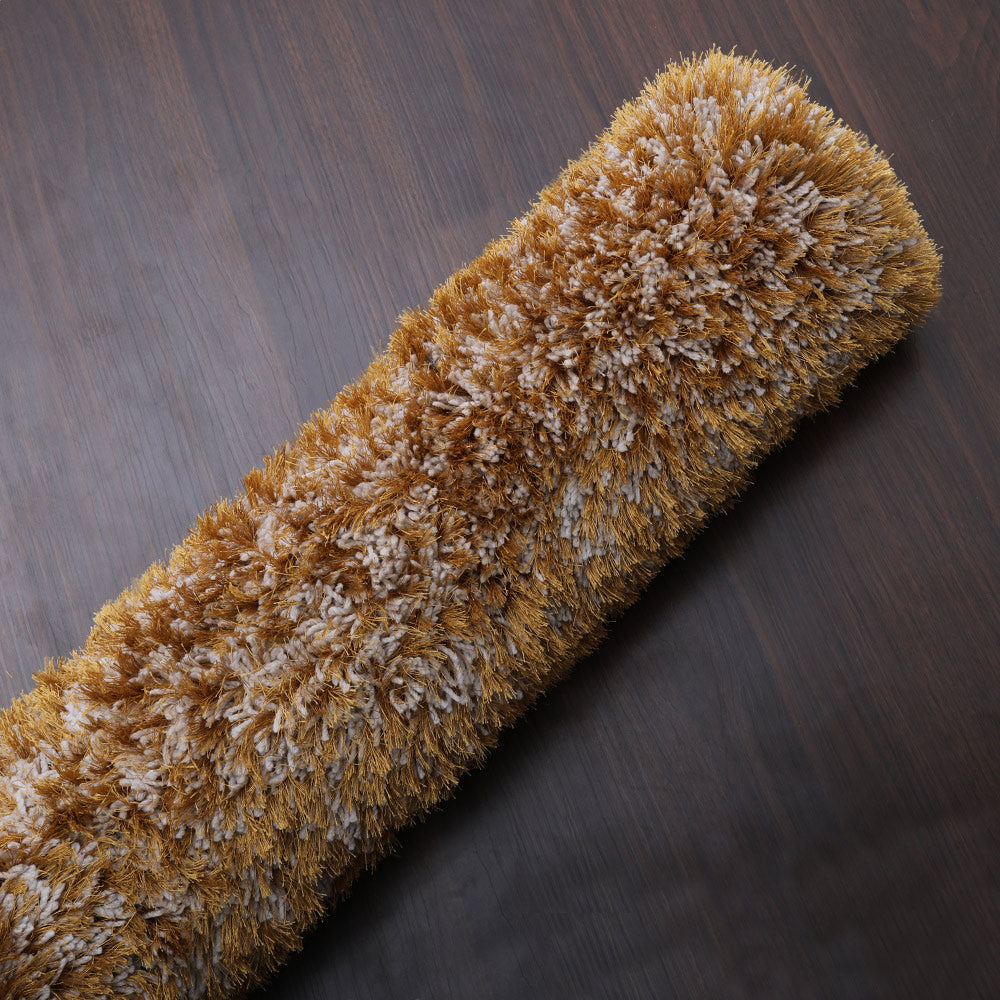 Plush Hand Tufted Shag Rug in Polyester – Solid Design