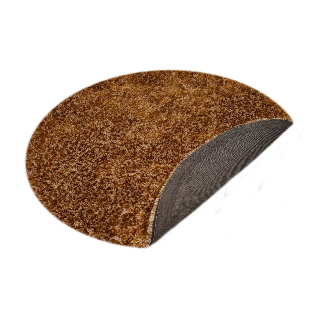 Plush Hand Tufted Shag Rug in Polyester – Solid Design
