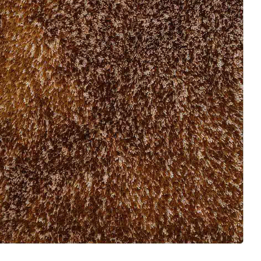 Plush Hand Tufted Shag Rug in Polyester – Solid Design