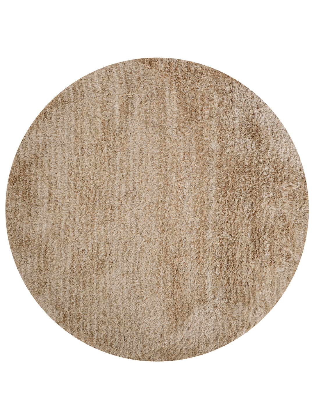 Plush Hand Tufted Shag Rug in Polyester – Solid Design