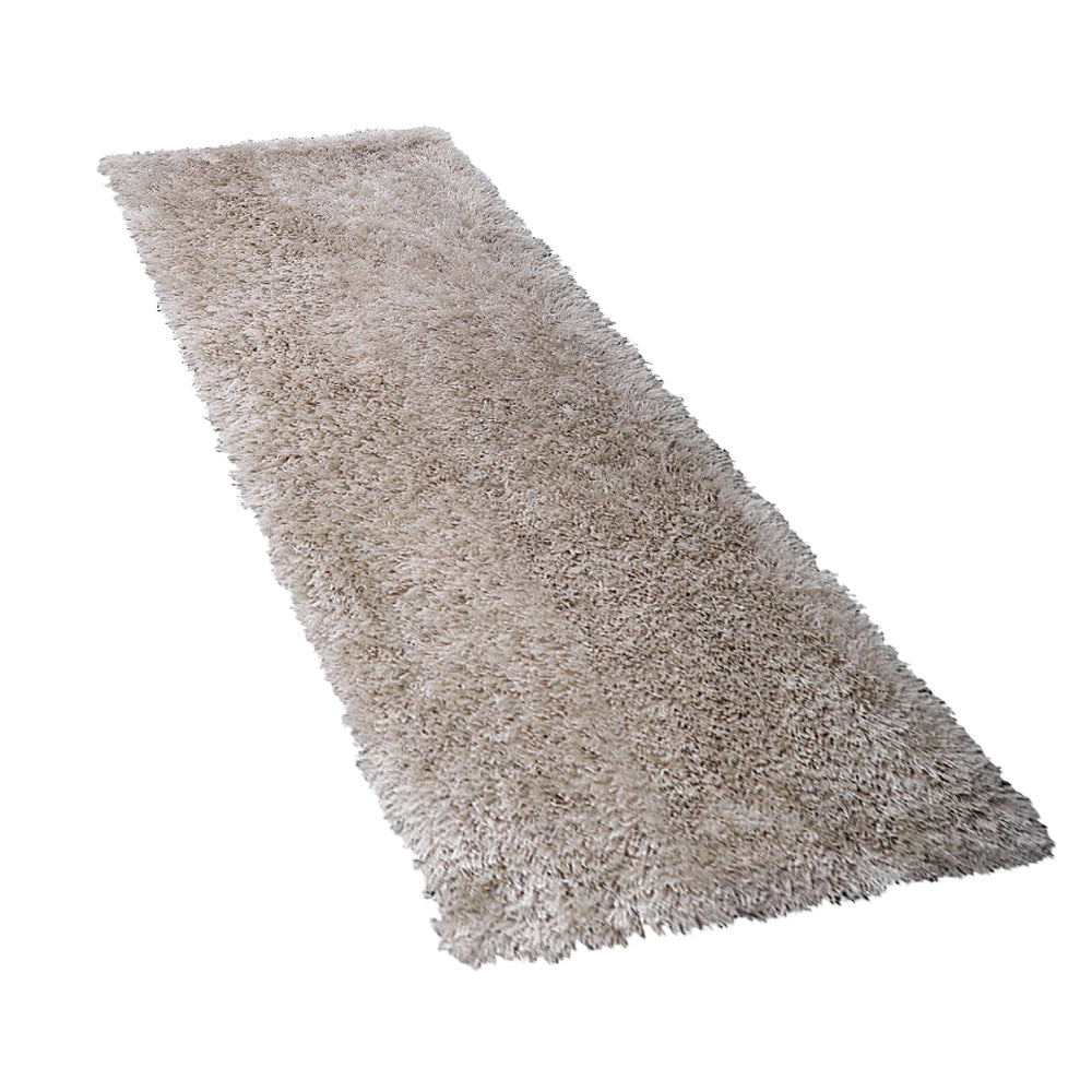 Plush Hand Tufted Shag Rug in Polyester – Solid Design