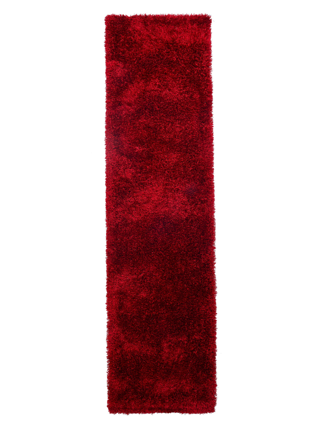 Plush Hand Tufted Shag Rug in Polyester – Solid Design