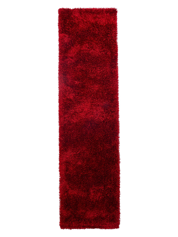 Plush Hand Tufted Shag Rug in Polyester – Solid Design