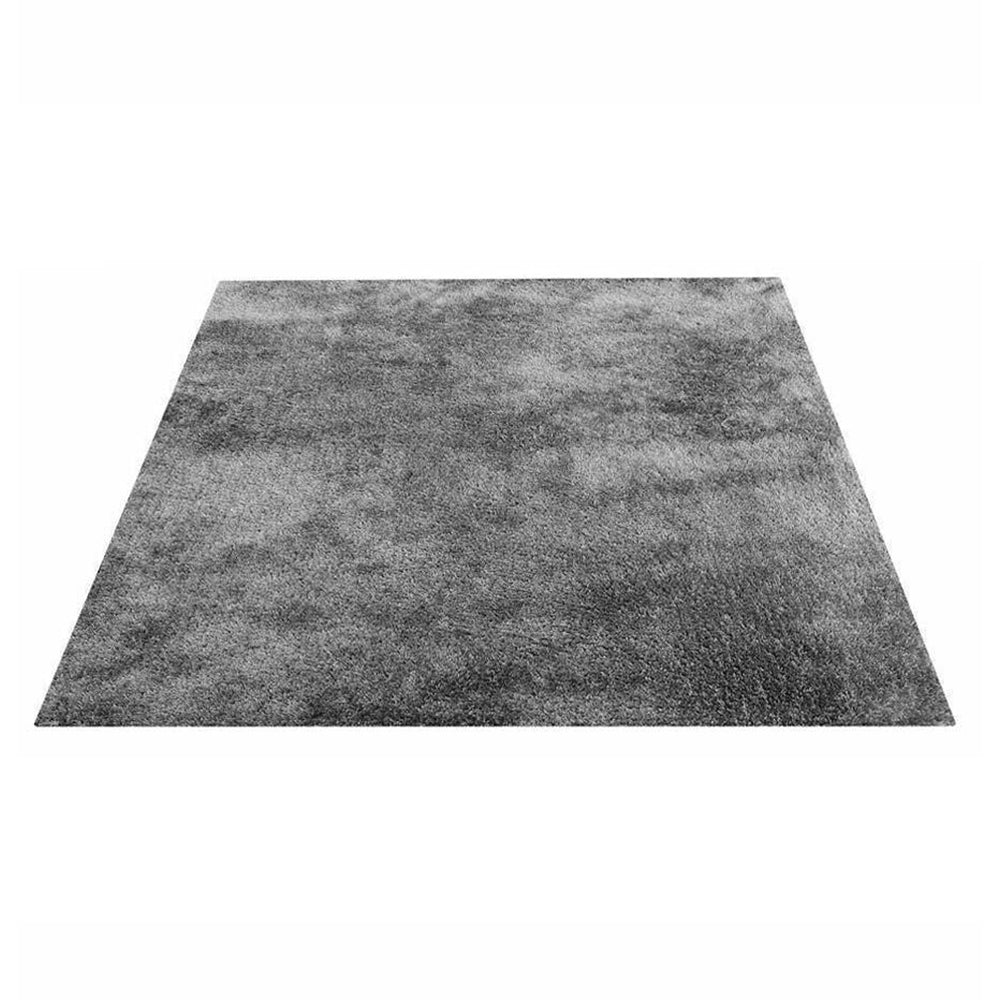 Plush Hand Tufted Shag Rug in Polyester – Solid Design