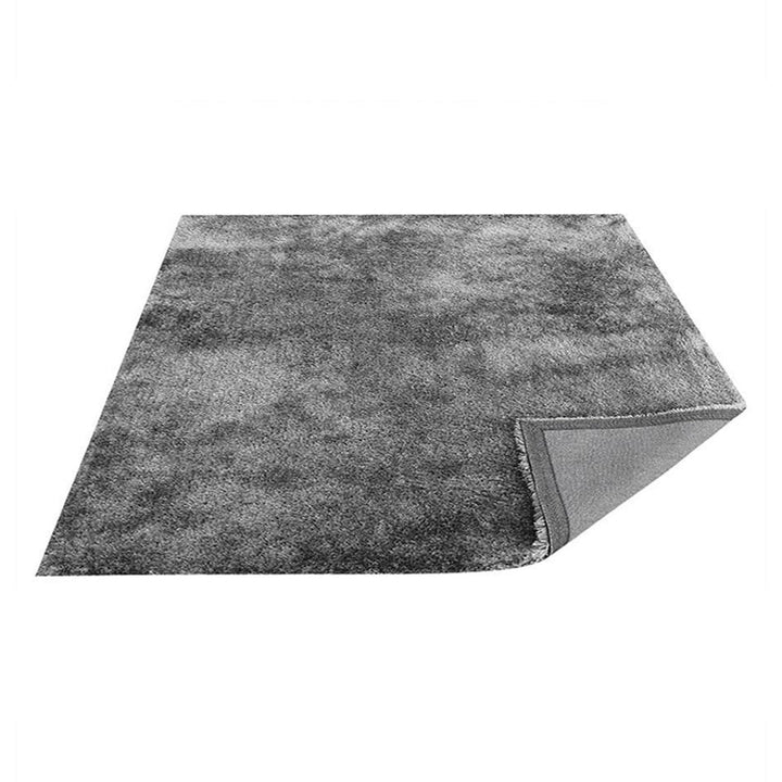 Plush Hand Tufted Shag Rug in Polyester – Solid Design