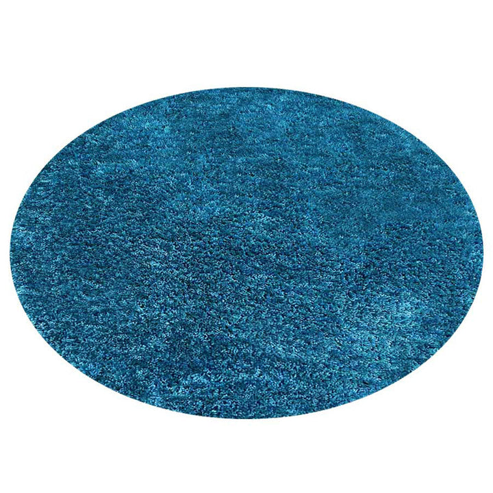 Plush Hand Tufted Shag Rug in Polyester – Solid Design