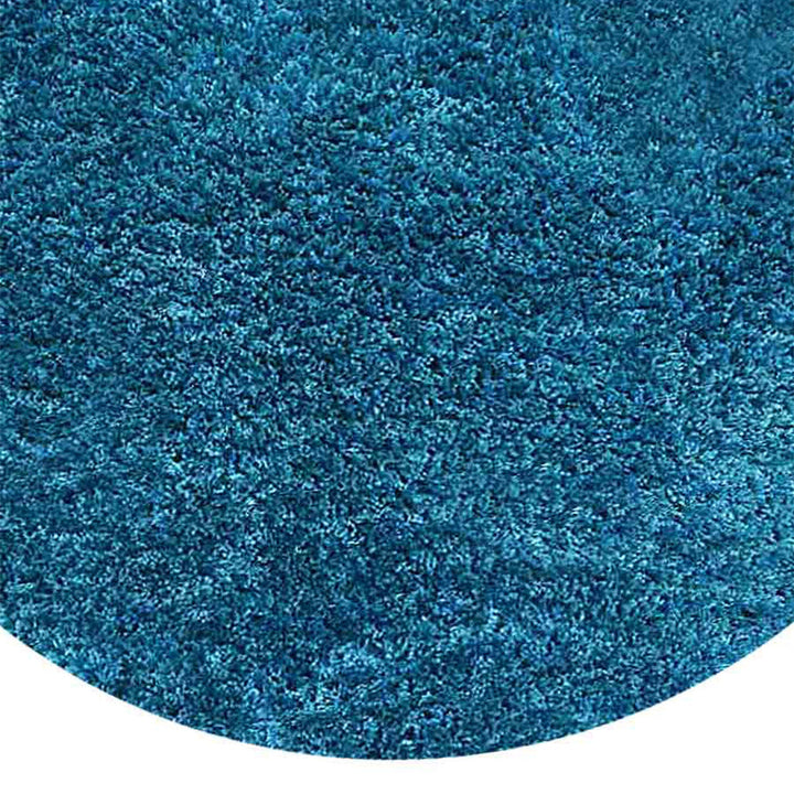 Plush Hand Tufted Shag Rug in Polyester – Solid Design